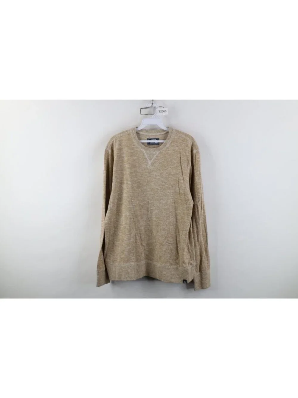 Vintage Y2K The North Face Mens Medium Spell Out Jersey Knit Crewneck Sweater